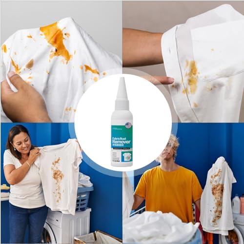 2-Pack Fabric Rust Remover for Clothes Carpets Upholstery