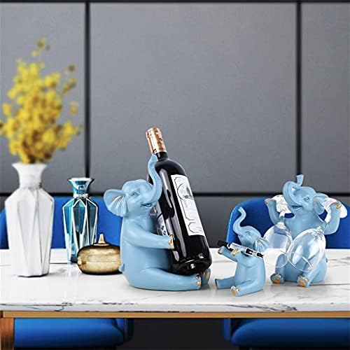 YYDS Wine Rack with Golden Embellishment and Diamond Inlay