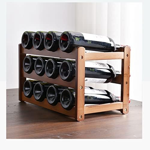 Bamboo Wine Rack with 234 Tiers for Home Bar Storage 1