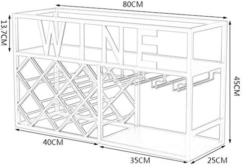 Double Freestanding Wine Racks Wall Mounted Cabinet