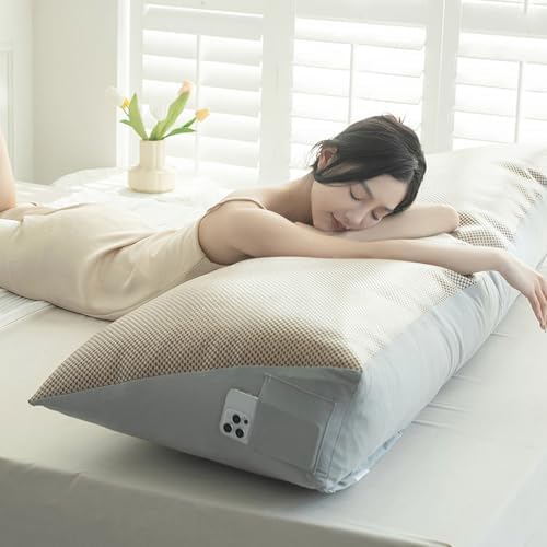Cool Triangular Headboard Pillow for Bed and Sofa
