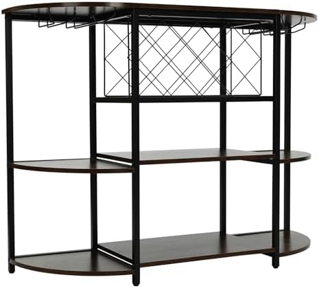 Kaichenyt Wine Rack Table with 10 Bottles Storage 1