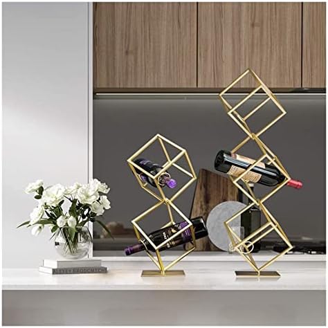 ALDEPO Bronze Tabletop Wine Rack Organizer
