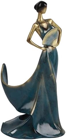 PerGar Dancing Girl Wine Rack Stand Red