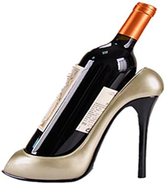 WINOMO Freestanding Wine Bottle Holder with High Heel Design 1