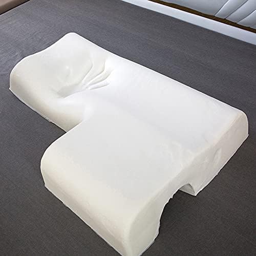oiakus Memory Foam Couple Pillow with Arch Design