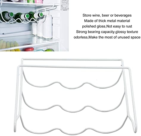 HERCHR Fridge Wine Rack Universal Metal Holder