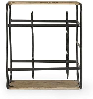 FINANCIALLY LIT LKOP Gurnett 6 Bottle Wine Rack