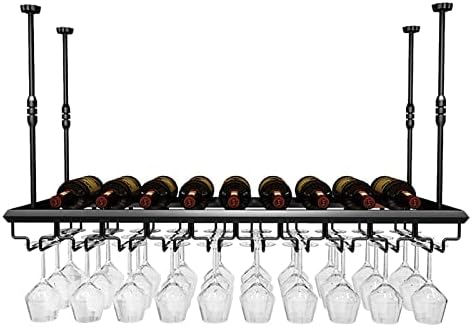 ALDEPO Adjustable Wine Rack Ceiling Bar for Horizontal Storage