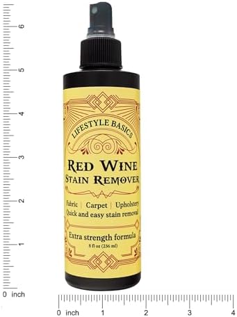 Red Wine Stain Remover Spray 8oz Safe for All Surfaces