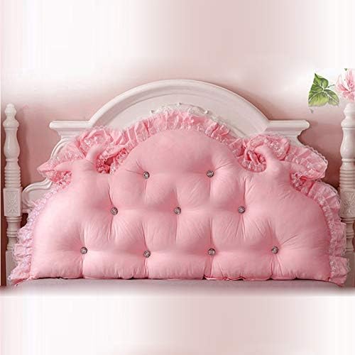 RUYII Back Cushion with Lace Edge - Pink 150x70cm