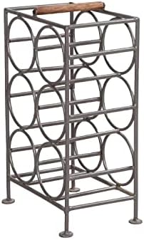 17 Inch Industrial Wine Rack with 6 Bottle Storage