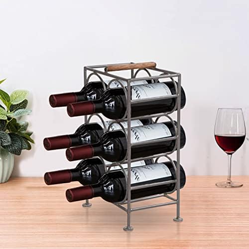 17 Inch Industrial Wine Rack with 6 Bottle Storage