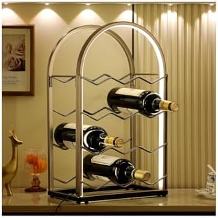 LED Countertop Wine Rack for 12 Bottles