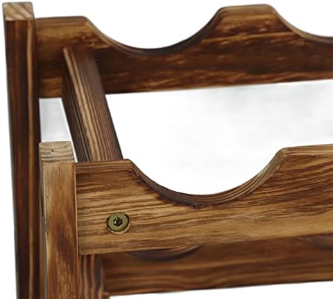 Zerodis 3 Layer Wine Rack with 15 Bottles Capacity