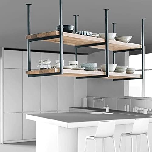 XONJEMU Wine Glass Rack Ceiling Storage Holder