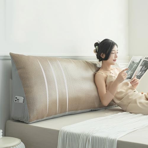 Cool Triangular Headboard Pillow for Bed and Sofa