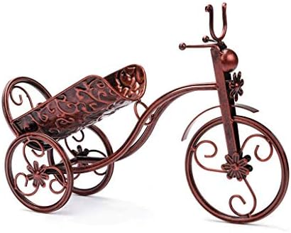 HASMI Freestanding Wrought Iron Wine Rack for Home Kitchen Bar Cellar