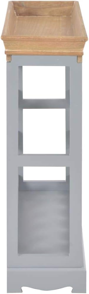 ZQQLVOO Freestanding Wine Cabinet Gray 24 Bottle Capacity