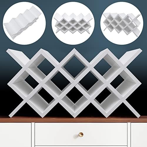 CeRaBuRET Ten-Cell Wall-Mounted Wine Rack