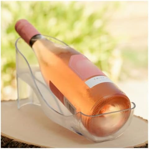 Fridge Wine Saver - Spill-Proof Wine Holder for Fridge or Tabletop