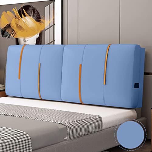 ZZYK Headboard Pillow Faux Leather Comfort Cover for Bed and Sofa