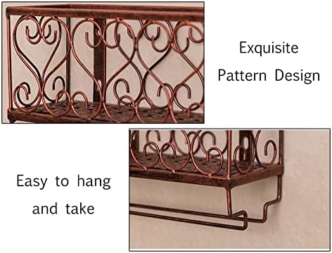 ALDEPO Vintage Wall-Mounted Wine Rack