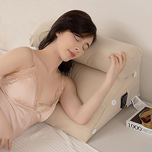 ZSPINJIA Triangle Reading Pillow with Back Support