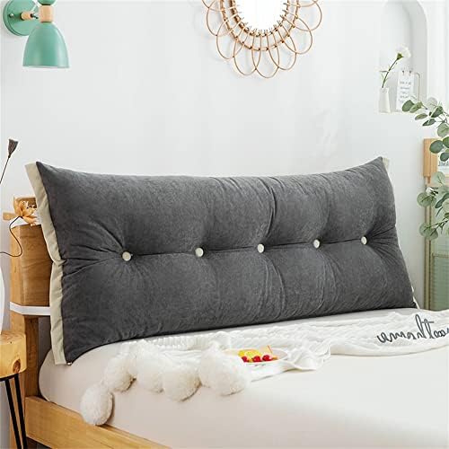 ZZYK Soft Velvet Reading Pillow with Removable Cover
