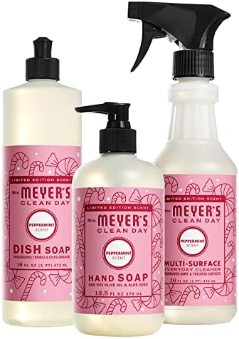 Mrs Meyers Peppermint Cleaning Set 3 CT
