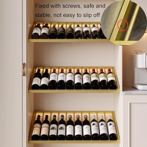 LVLDAWA Industrial Metal Wine Rack Holder