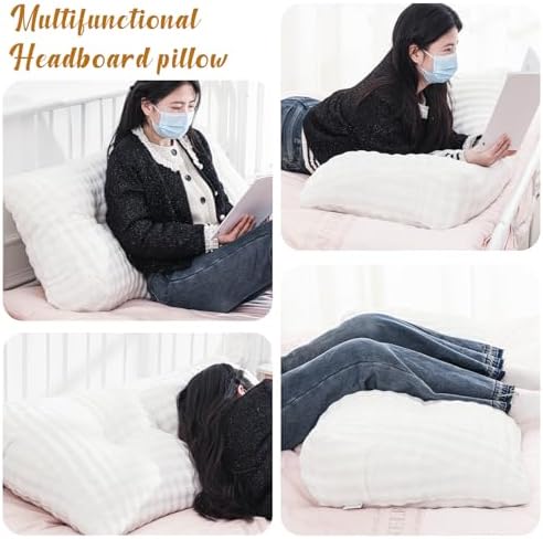 Wenqik Triangular Reading Pillow with Removable Cover
