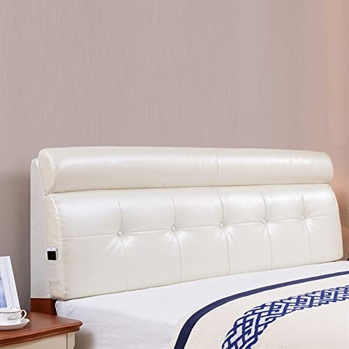 ZZYK Headboard Pillow Cushion Large Leather Back Support for Bed