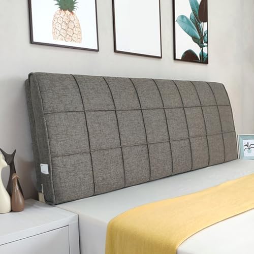 ZZYK Linen Reading Pillow with Headboard Backrest Support