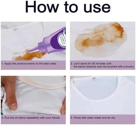 LIOZXIUT Active Enzyme Stain Remover 2PCS 1