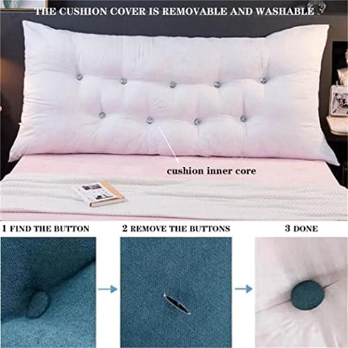 ZZYK Soft Reading Pillow with Headboard Support - Pink 314in