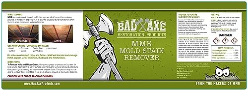 Bad Axe MMR Mold Stain Remover - 1 Gallon 1