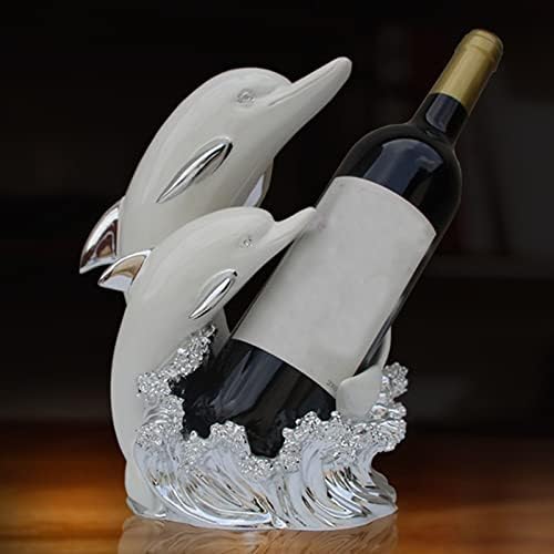 JUSHZ Modern Gold Wine Rack Holder for Home Decor