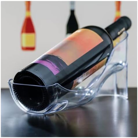 Fridge Wine Saver - Spill-Proof Wine Holder for Fridge or Tabletop