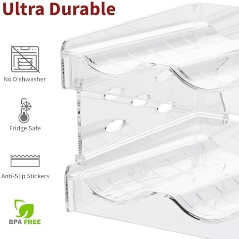 EZ COZY Stackable Wine Rack for 6 Bottles