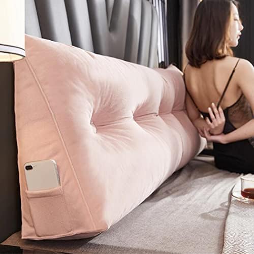 ZZYK Soft Reading Pillow with Headboard Support - Pink 314in