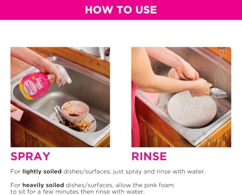 The Pink Stuff Stardrops Miracle Wash Up Spray 1