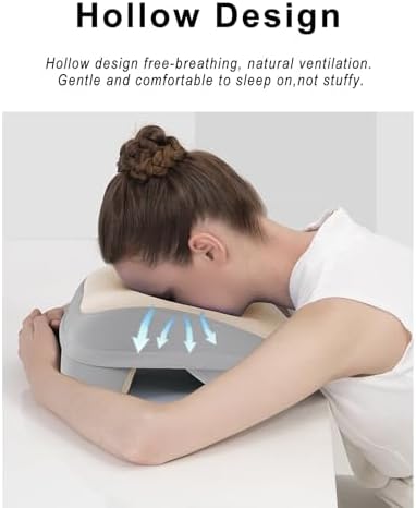 LYXBFBM Travel Neck Pillow with Arm Hole and Memory Foam