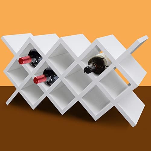 CeRaBuRET Ten-Cell Wall-Mounted Wine Rack