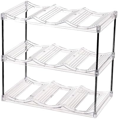 IEEK 3 Tier Wine and Water Bottle Holder