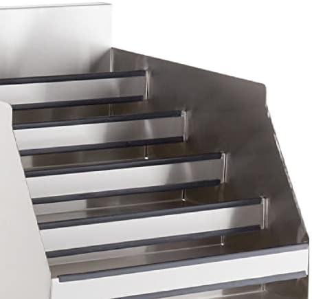 18 x 23 Inch 5-Tier Stainless Steel Liquor Display Shelf