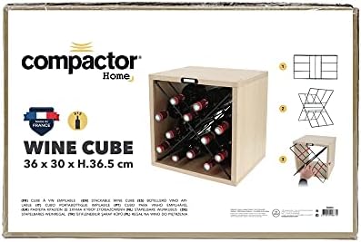 Copenhagen Wine Cube Holder 12 Bottles Modern Design