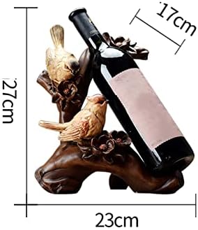 JUSHZ Resin Wine Rack for Home Decor