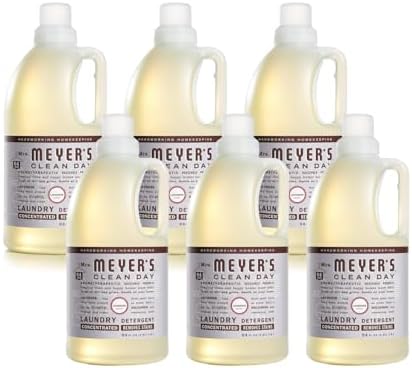 Mrs Meyers Lavender Laundry Detergent 64 OZ Pack of 6