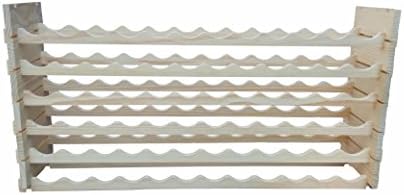 FixtureDisplays 51 X 12 X 26 Stackable Wine Rack